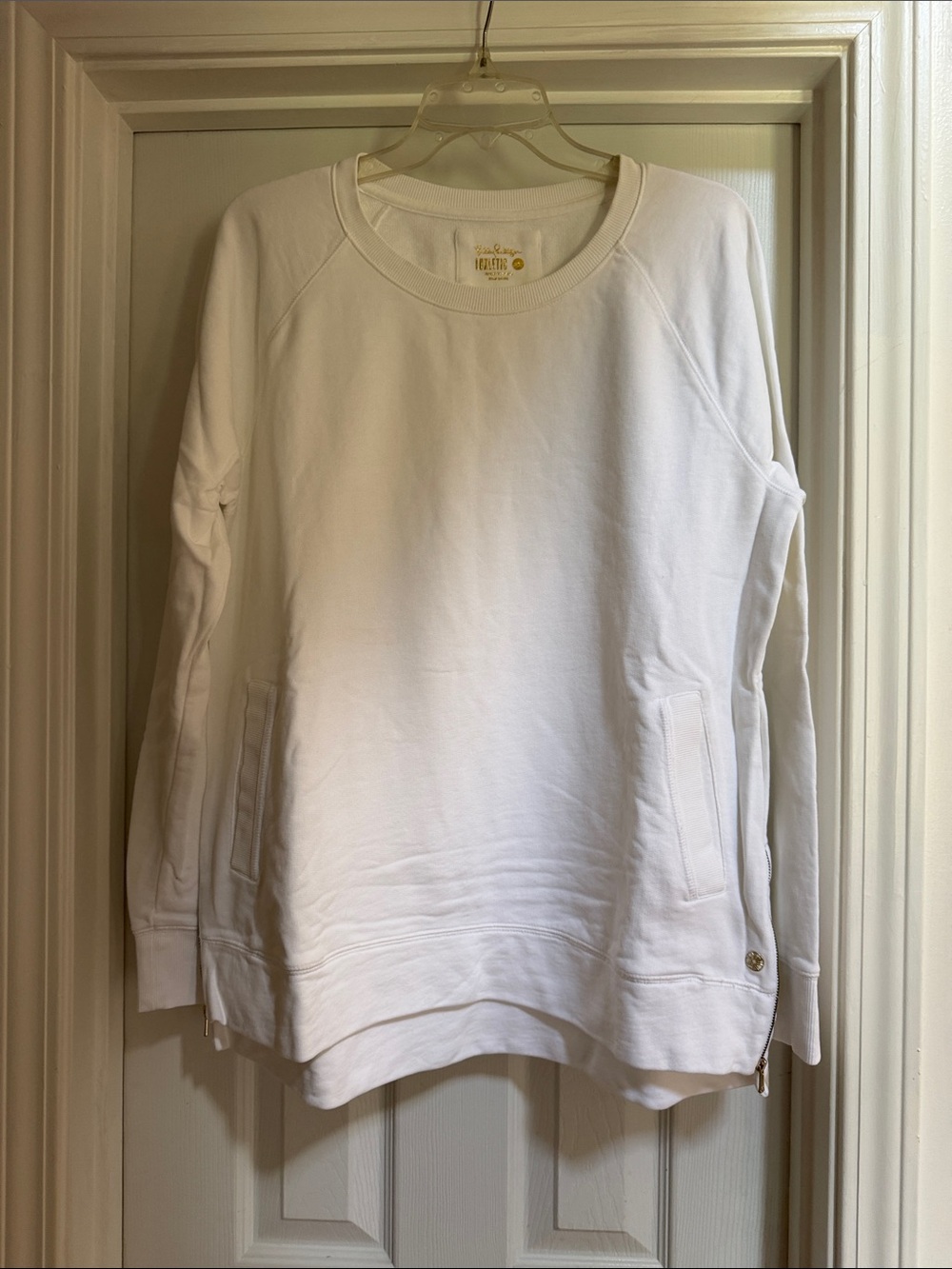 Lilly Pulitzer White Crewneck Sweater